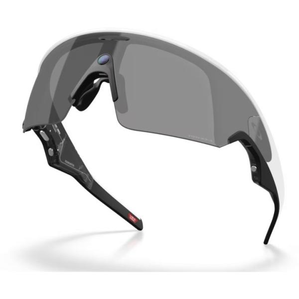 Meta Oakley Vanguard prizm black lenses, white frame1