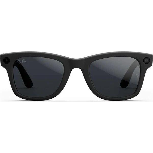 Meta Ray-Ban Gen2 Wayfarer, Matte Black, Clear/ Grey Transitions (Large)