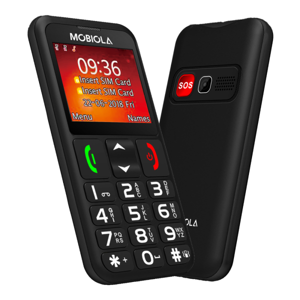 Mobil Mobiola MB700 čierny