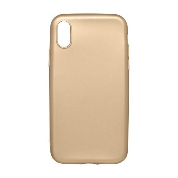 Puzdro Iphone X zlaté metalické