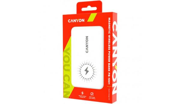 Power bank Canyon PB-1001 Vstup: 1x USB-C, 1x Lightning2