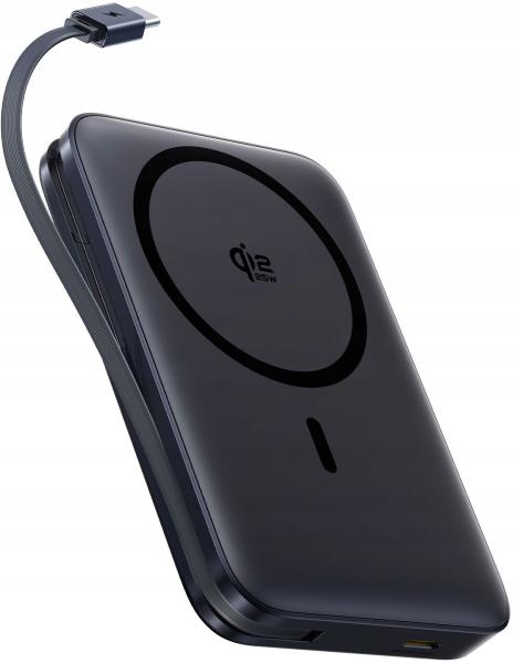 Baseus PicoGo AM61 Qi2.2 45W Magnetická Powerbanka 10000mAh Cosmic Black2