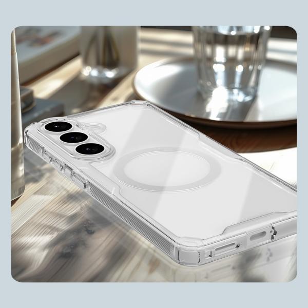Nillkin Nature TPU PRO Magnetic Kryt pre Samsung Galaxy S26 Transparent2