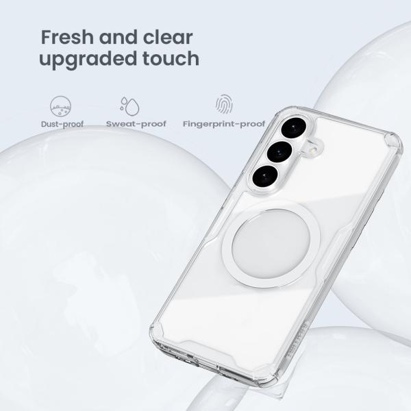 Nillkin Nature TPU PRO Magnetic Kryt pre Samsung Galaxy S26 Transparent5
