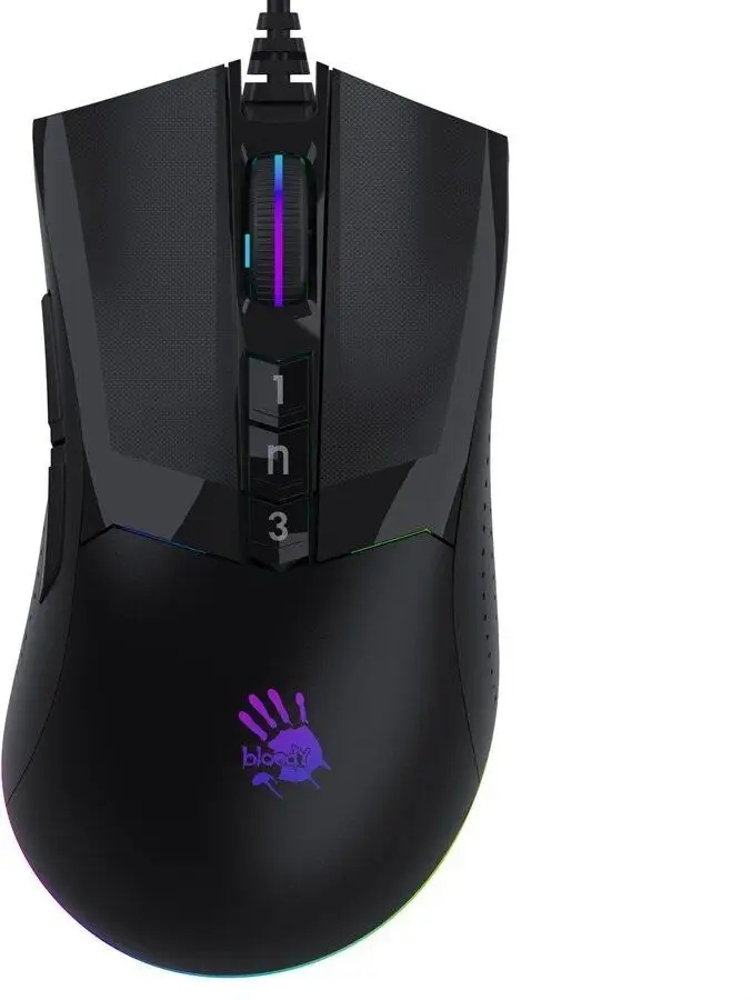 Herná myš A4tech BLOODY W90MAX,  USB,  čierna2 