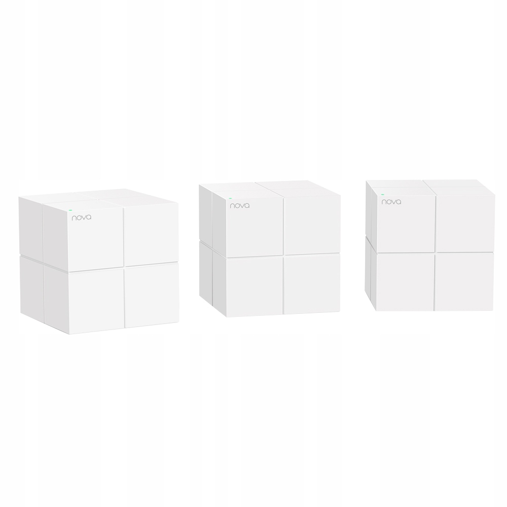 Tenda Nova MW6 (3-pack) WiFi AC1200 Mesh Gigabit systém, MU-MIMO, 6x GLAN/ GWAN, SMART CZ aplikácie3 