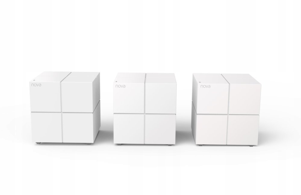 Tenda Nova MW6 (3-pack) WiFi AC1200 Mesh Gigabit systém, MU-MIMO, 6x GLAN/ GWAN, SMART CZ aplikácie4 