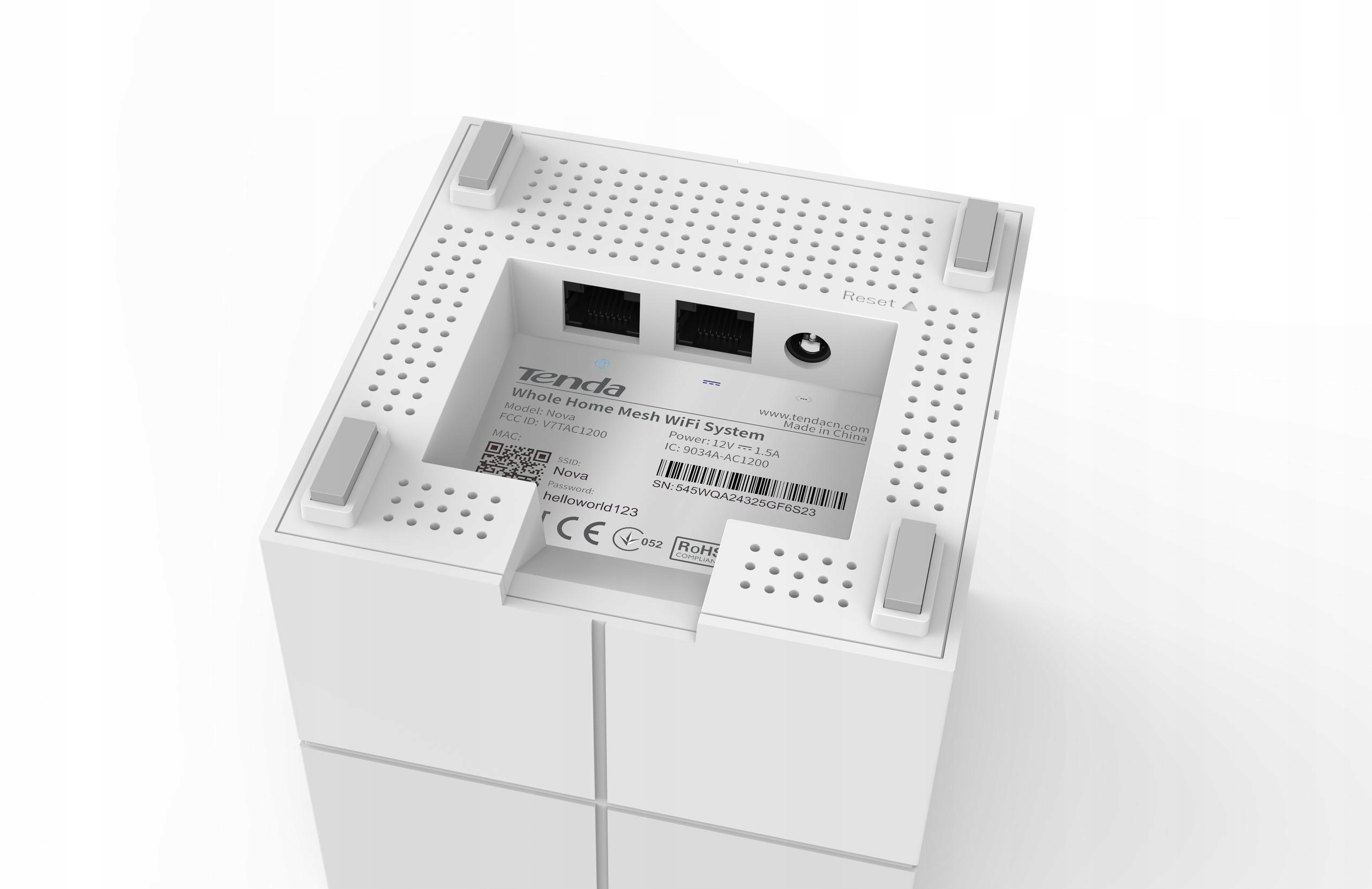 Tenda Nova MW6 (3-pack) WiFi AC1200 Mesh Gigabit systém, MU-MIMO, 6x GLAN/ GWAN, SMART CZ aplikácie8 