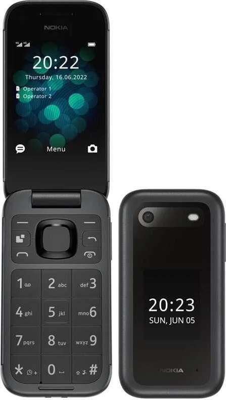 Nokia 2660 Flip Dual SIM Black0 