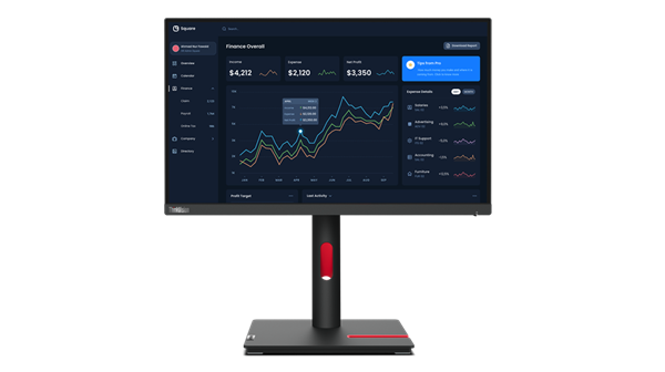 Lenovo ThinkVision/ T23i-30/ 23"/ IPS/ FHD/ 60Hz/ 6ms/ Black/ 3R0 