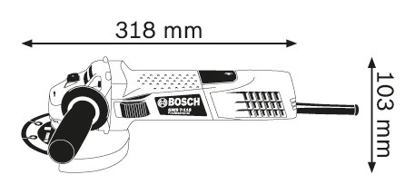 Bosch GWS 7-125 úhlová bruska2 