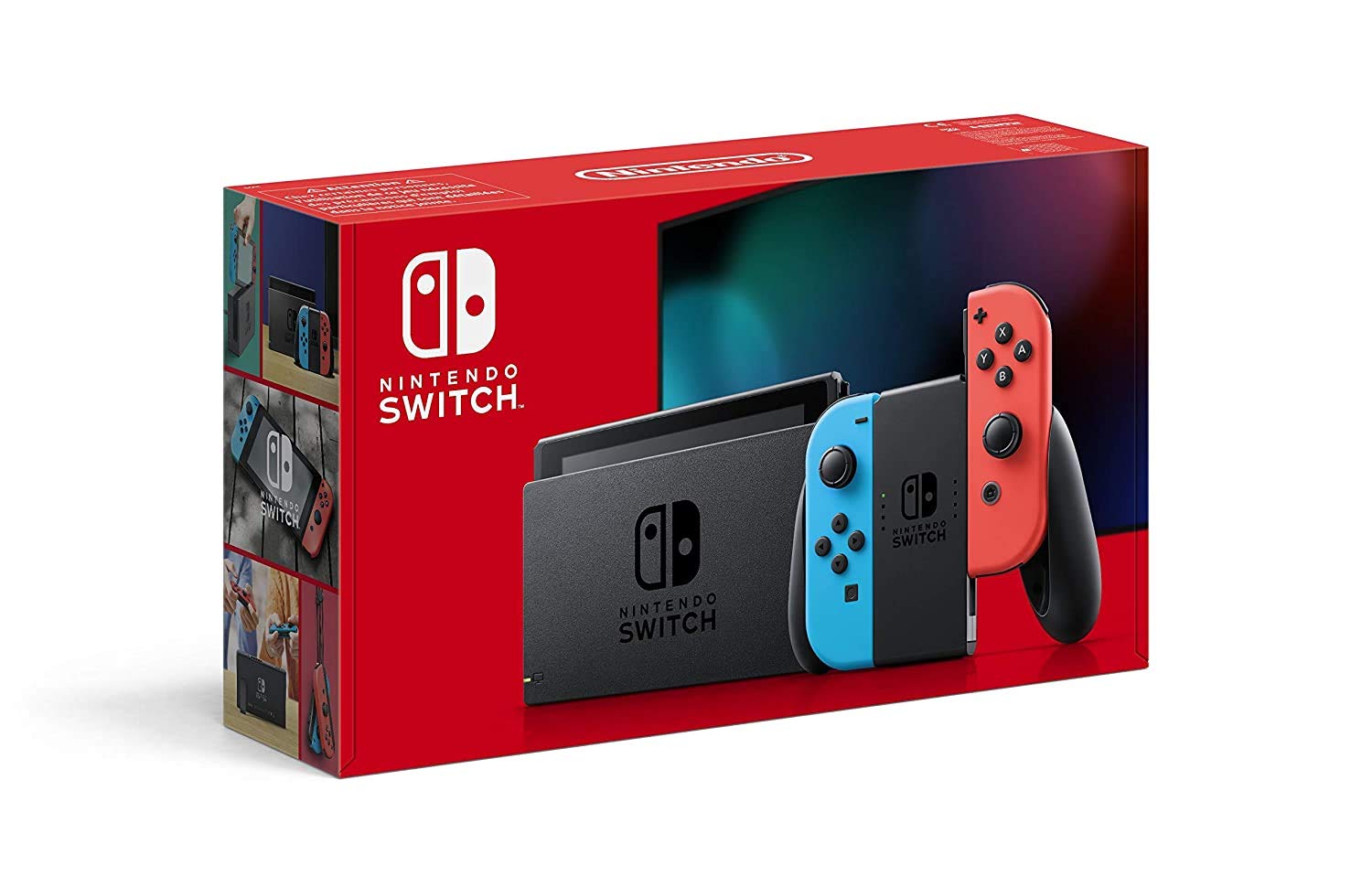 Nintendo Switch OLED Neon Blue Red0 