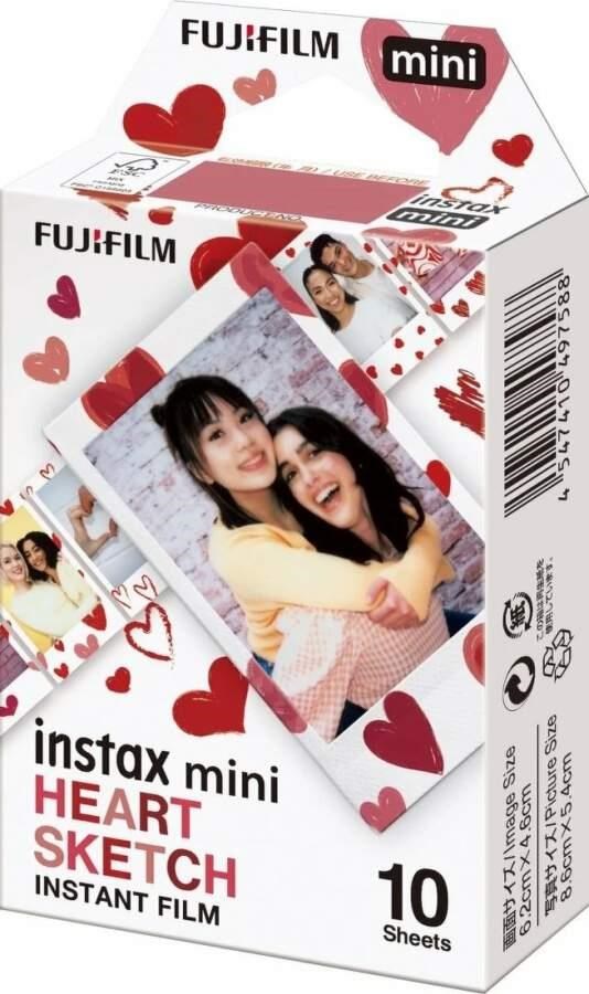 Fotopapier Fujifilm instax HEARTS film 10ks fotek0 