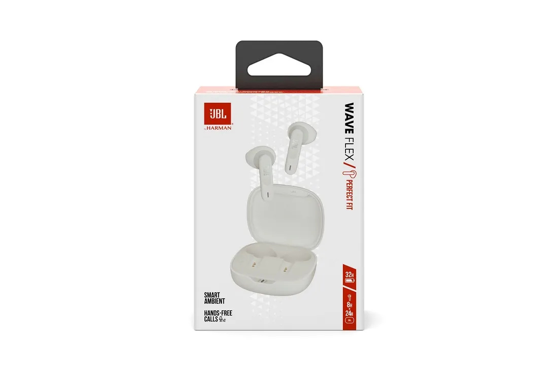 Sluchadla JBL Wave Flex, White4 