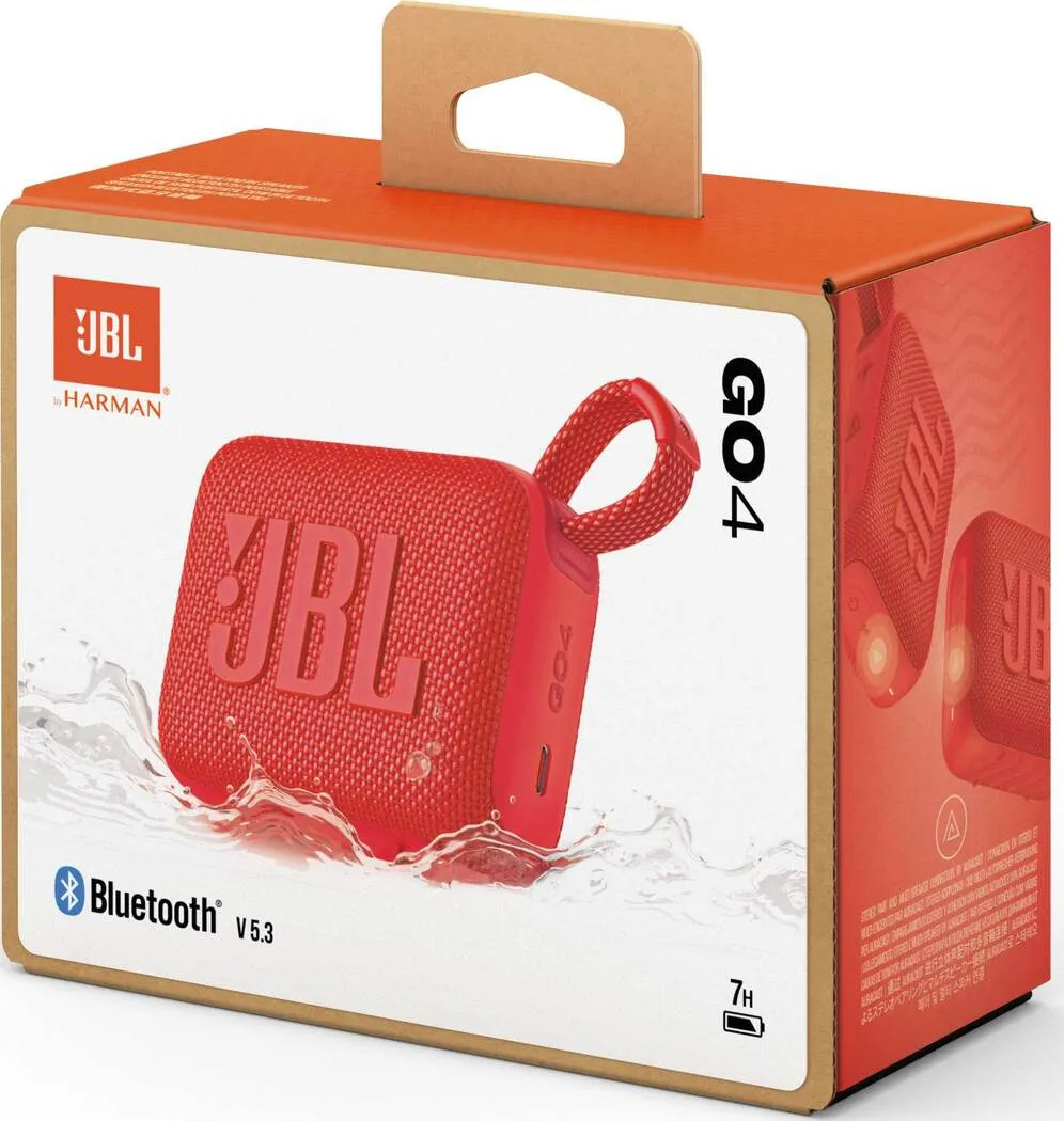 JBL Go4, červené3 