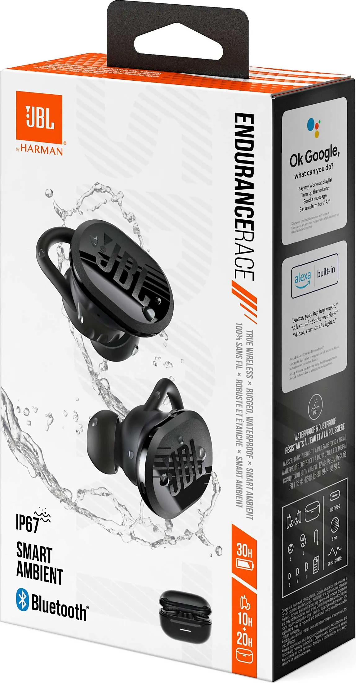 Sluchadla JBL Endurance Race TWS čierne1 