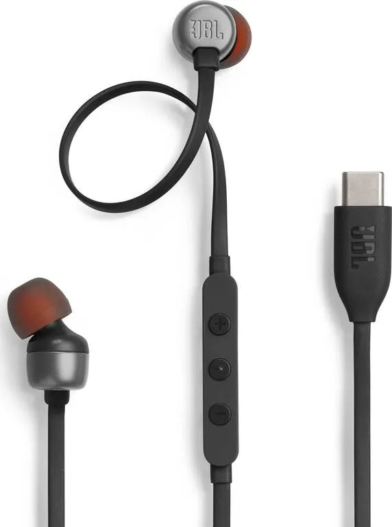 Sluchadla JBL TUNE 310 USB-C Čierne0 