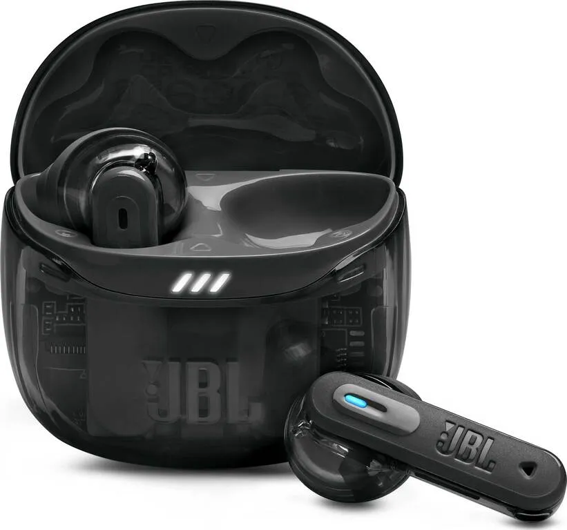 JBL Tune Flex 2 Ghost Black slúchadlá0 