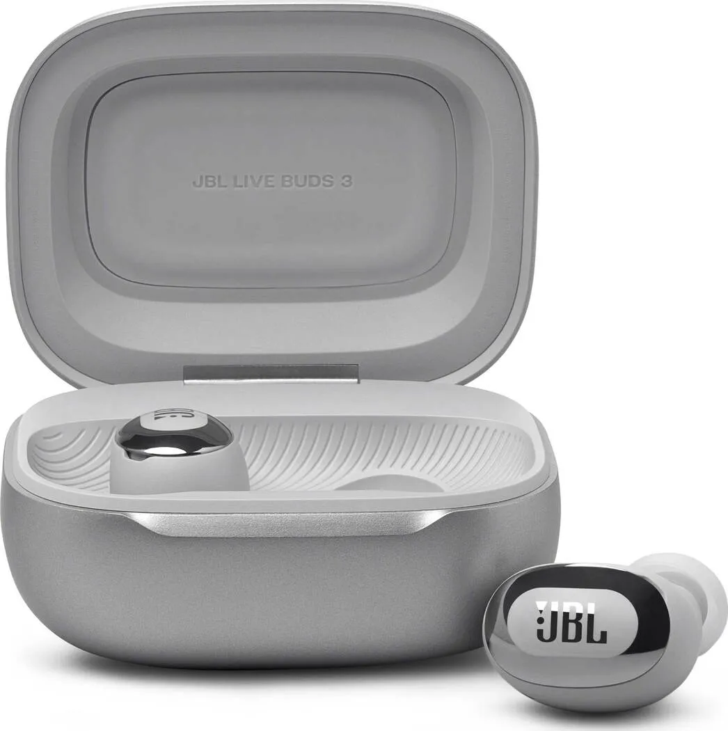 Slúchadlá JBL Live Buds 3 Silver1 