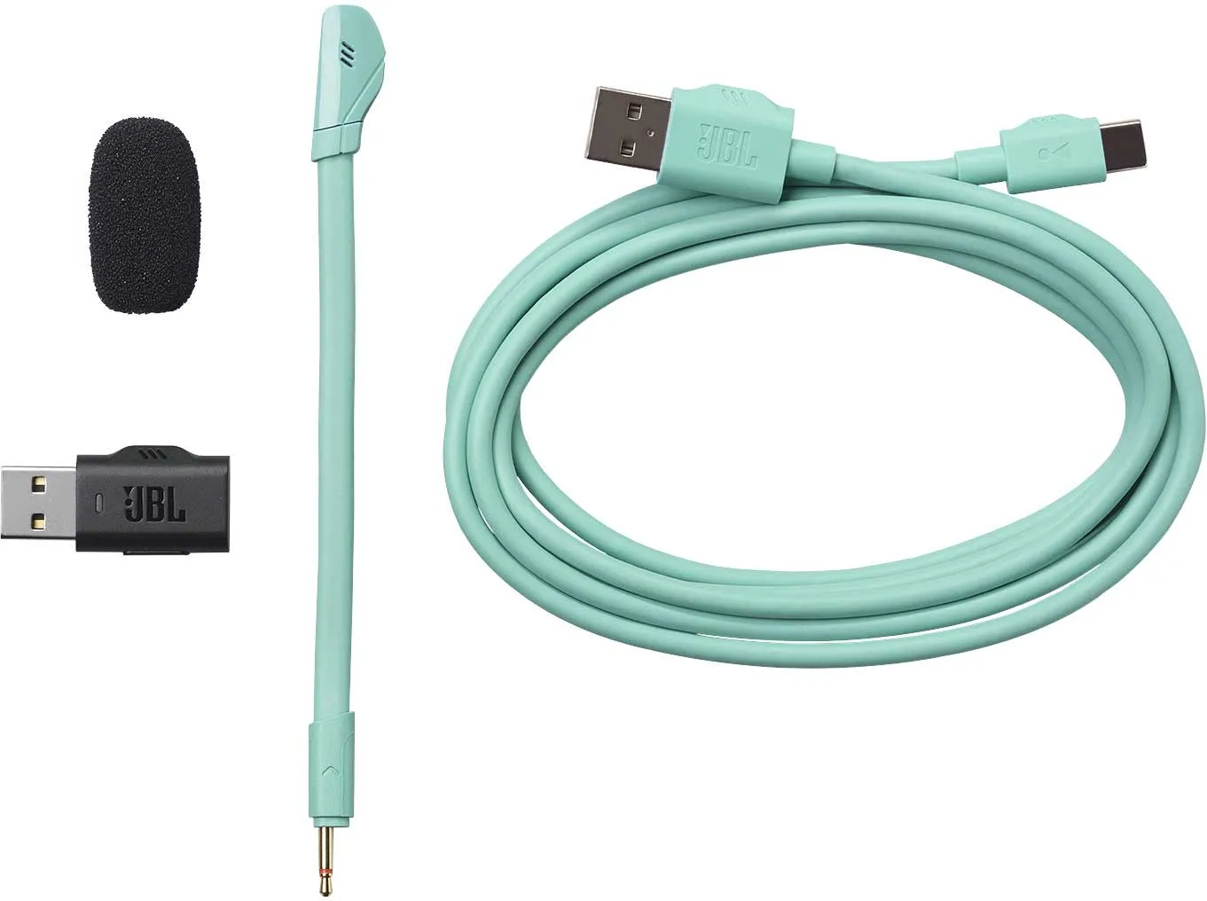 Sluchadla JBL Quantum 360 Wireless Cyan3 