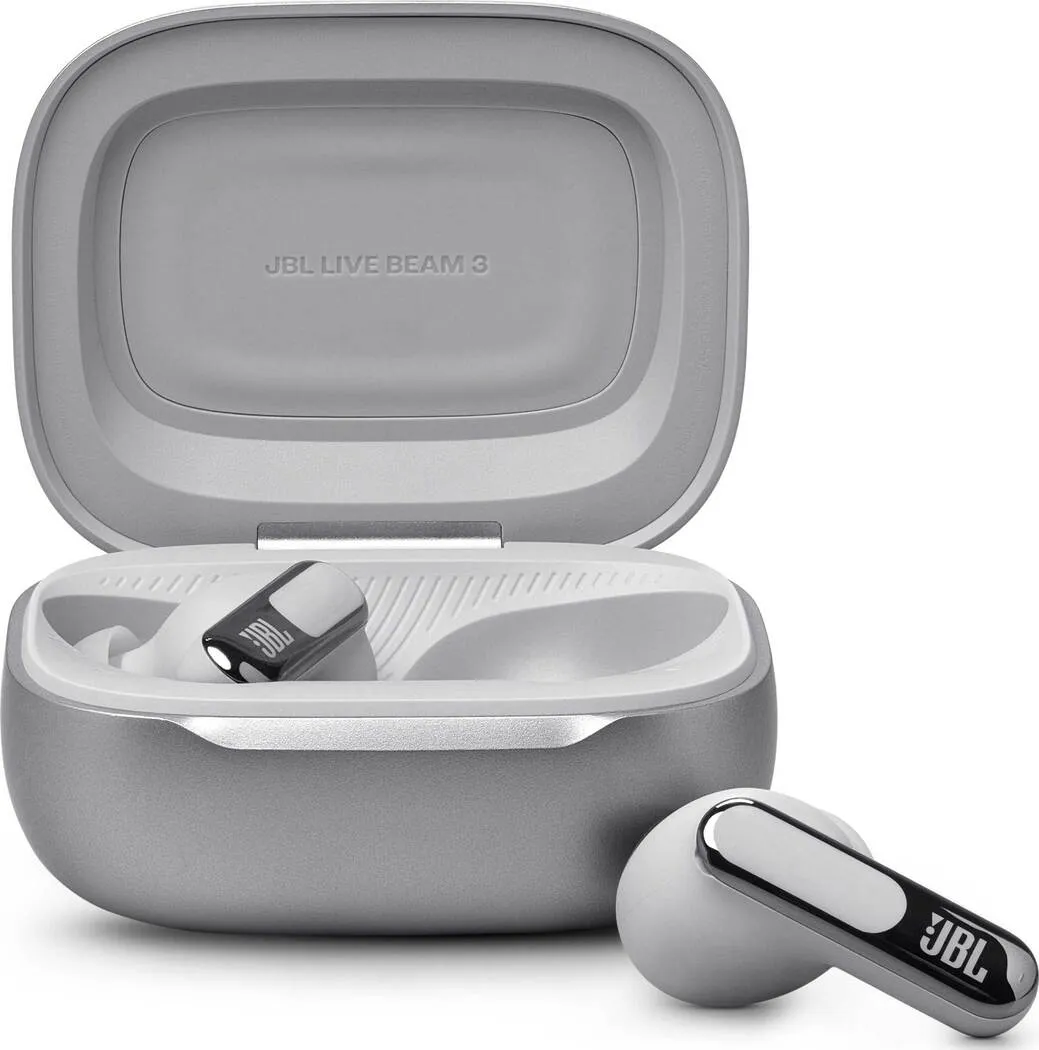 Slúchadlá JBL Live Beam 3 Silver1 