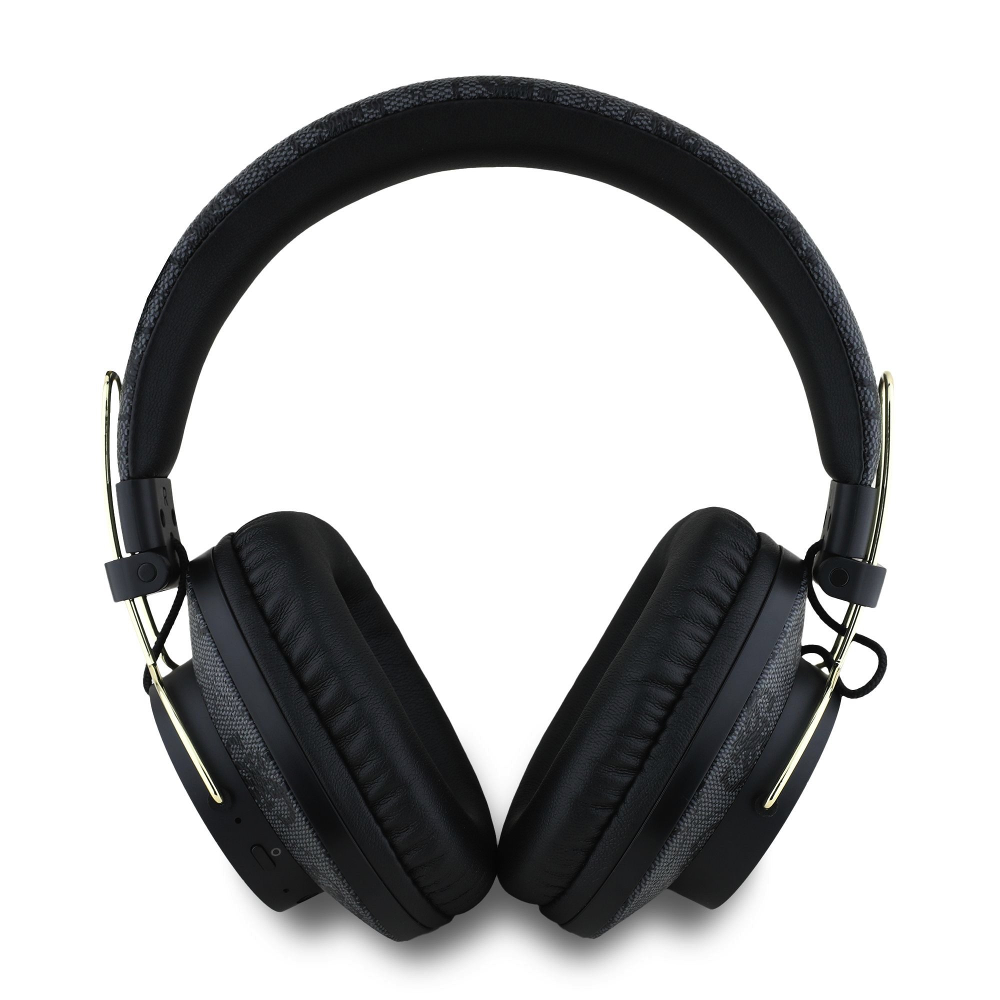 Slúchadlá Guess PU 4G Metal Logo ENC čierne2 