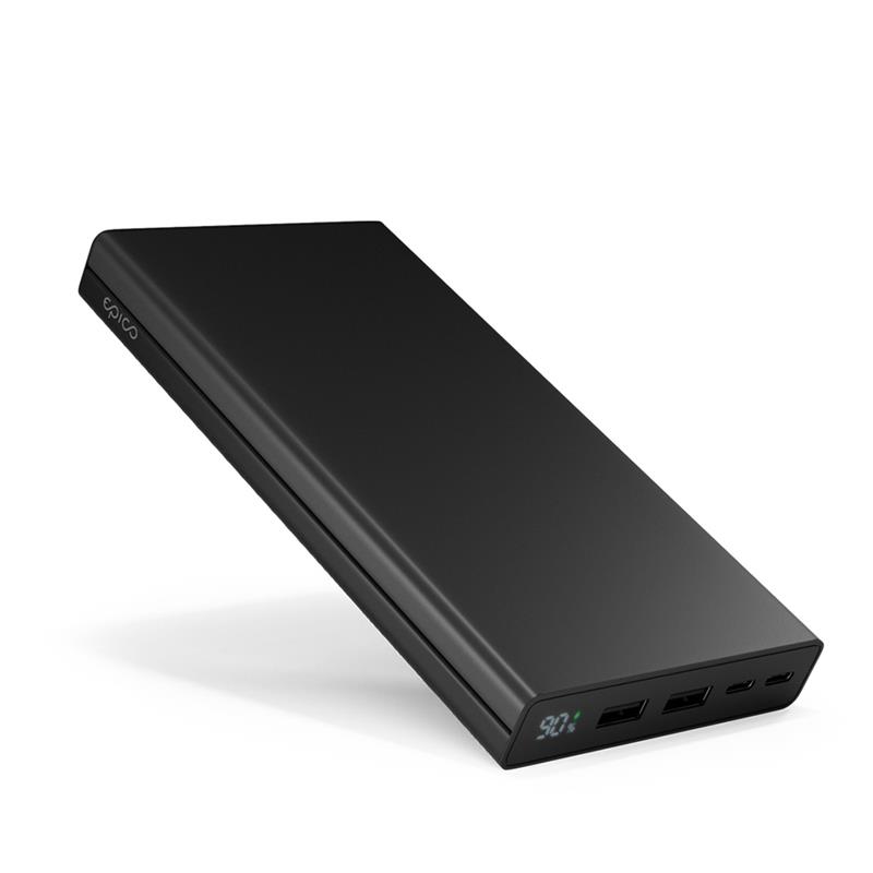 Epico UltraPack 45W 30000mAh hliníková powerbanka EP29 - čierna0 