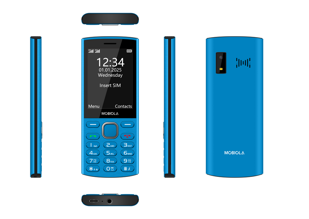 MOBIOLA MB4280 4G, modrá0 