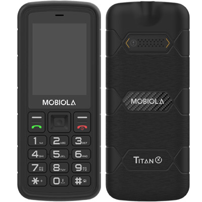 Mobil MOBIOLA MB500 TitanX, čierna2 