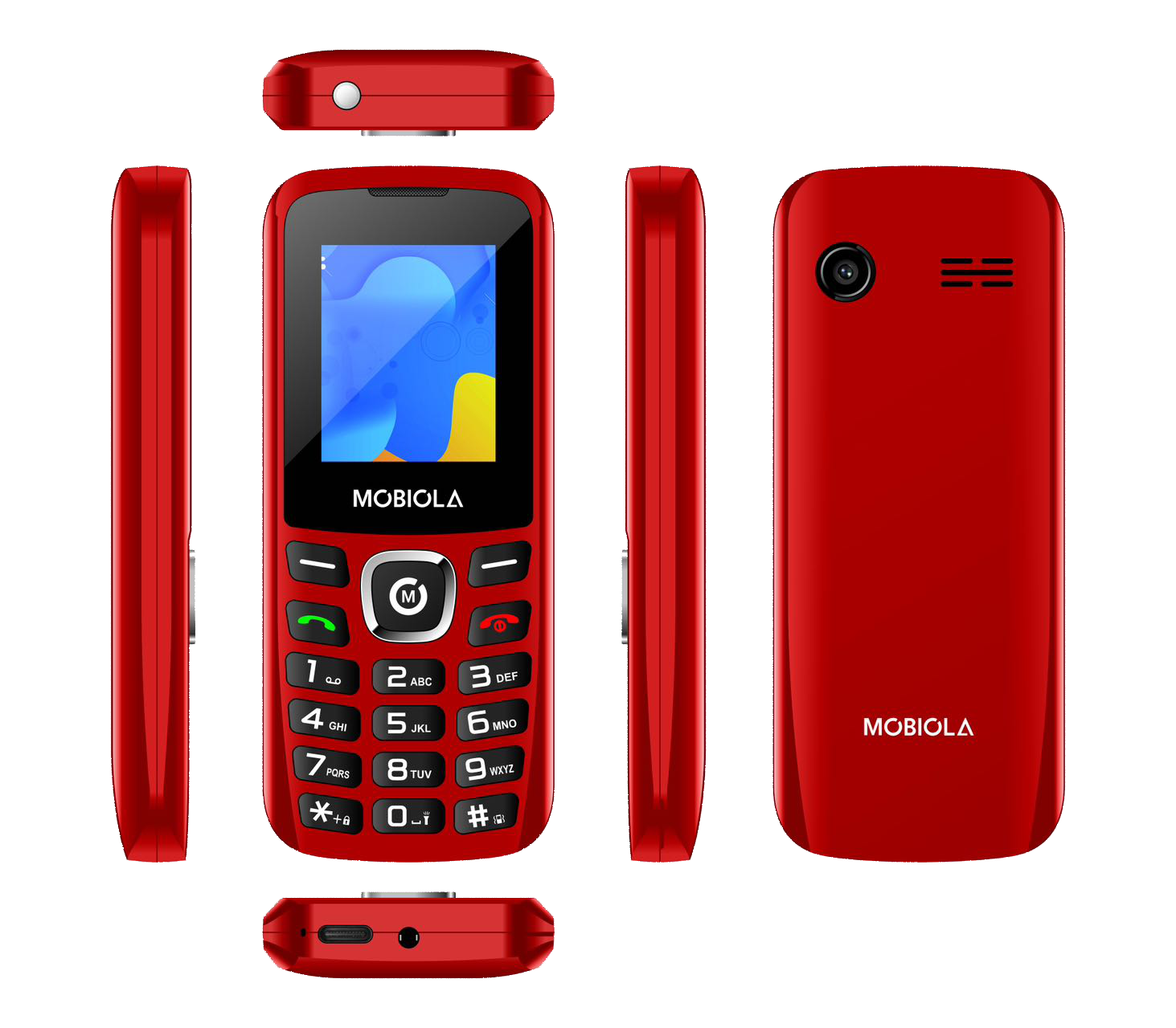 Mobil MOBIOLA MB3020, červená0 