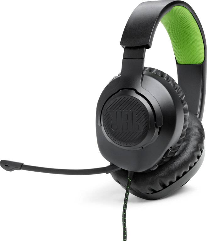 Slúchadlá JBL Quantum 100X BlackGreen1 