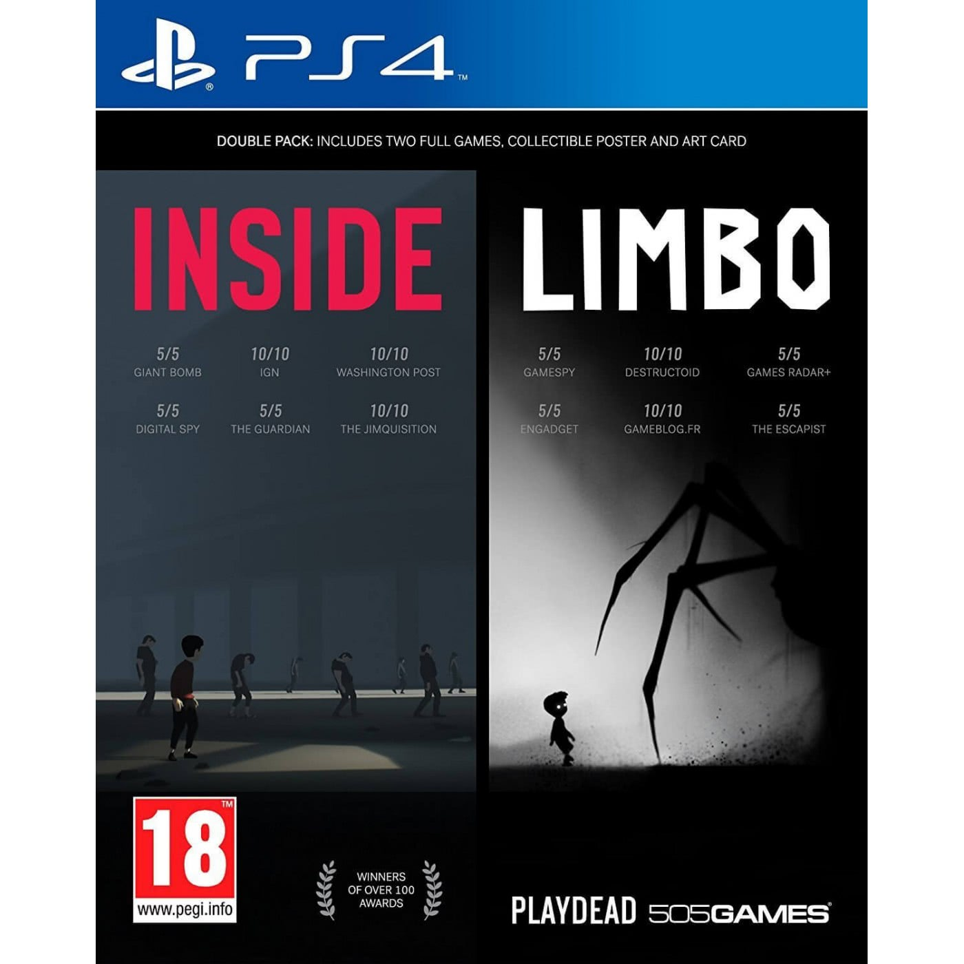 PS4 Inside/Limbo Double pack0 