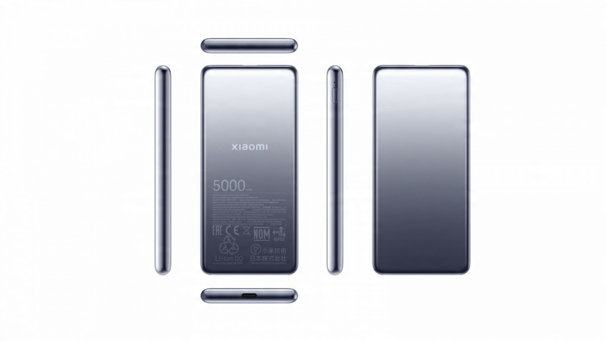 Power banka Xiaomi Ultra Slim Power Bank 5000mAh GL4 