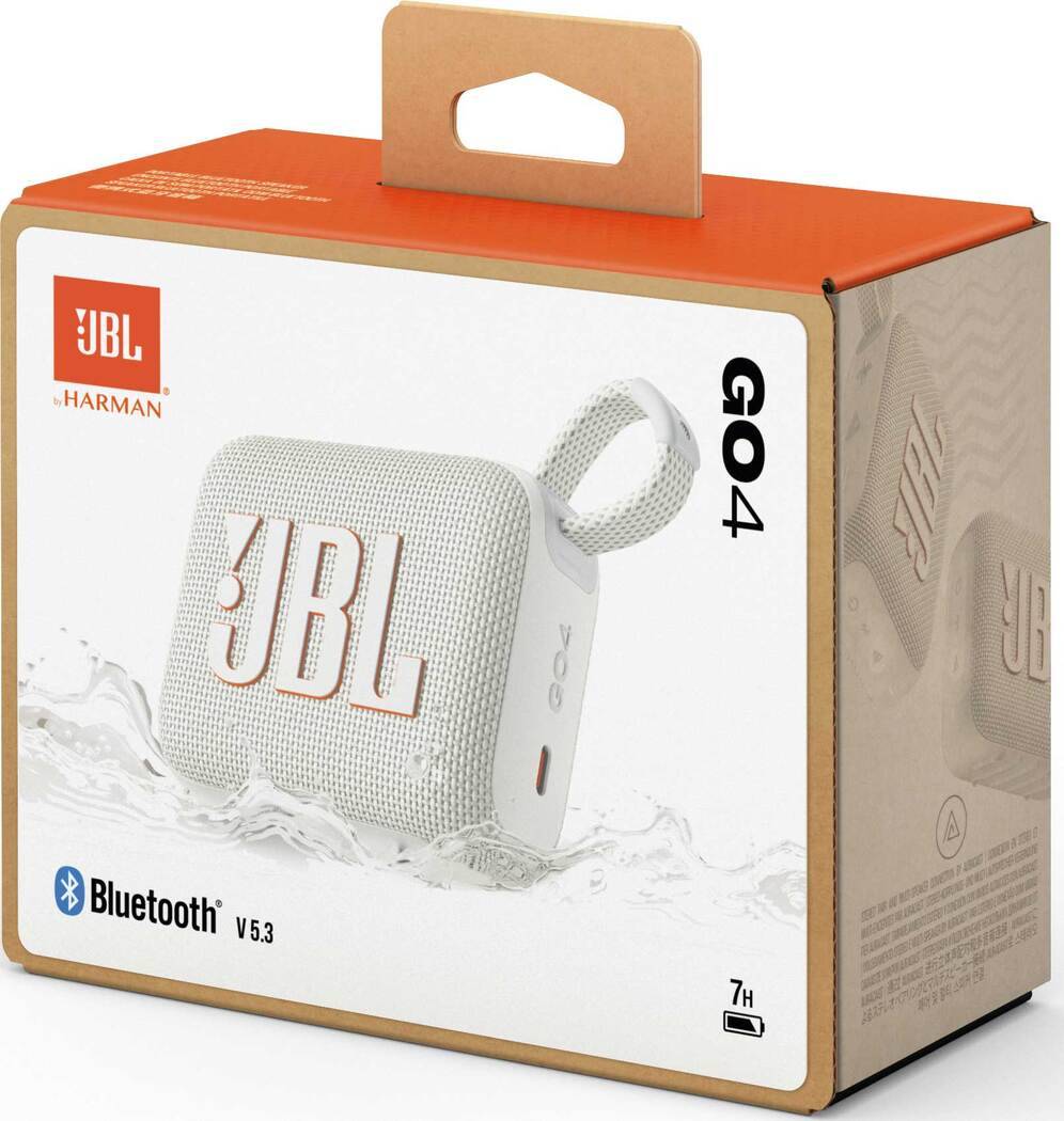 JBL Portable Speaker Go 4 white - Bluetooth6 