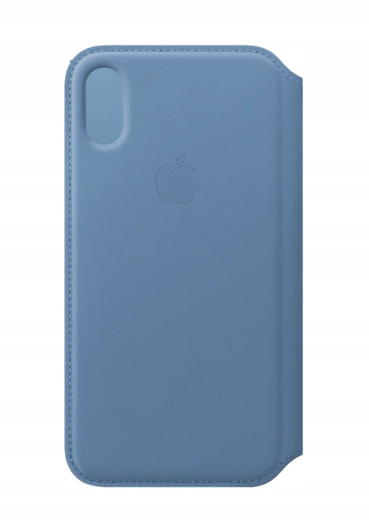 Puzdro iPhone XS Leather Folio Cornflower0 