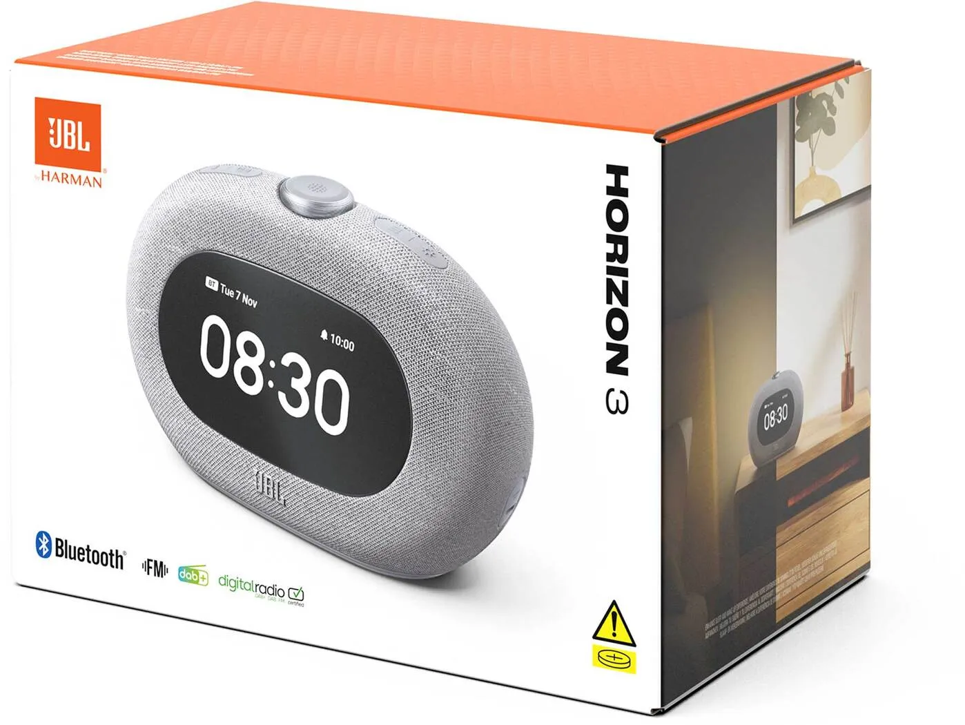 Rádiobudík JBL Horizon3 Grey7 