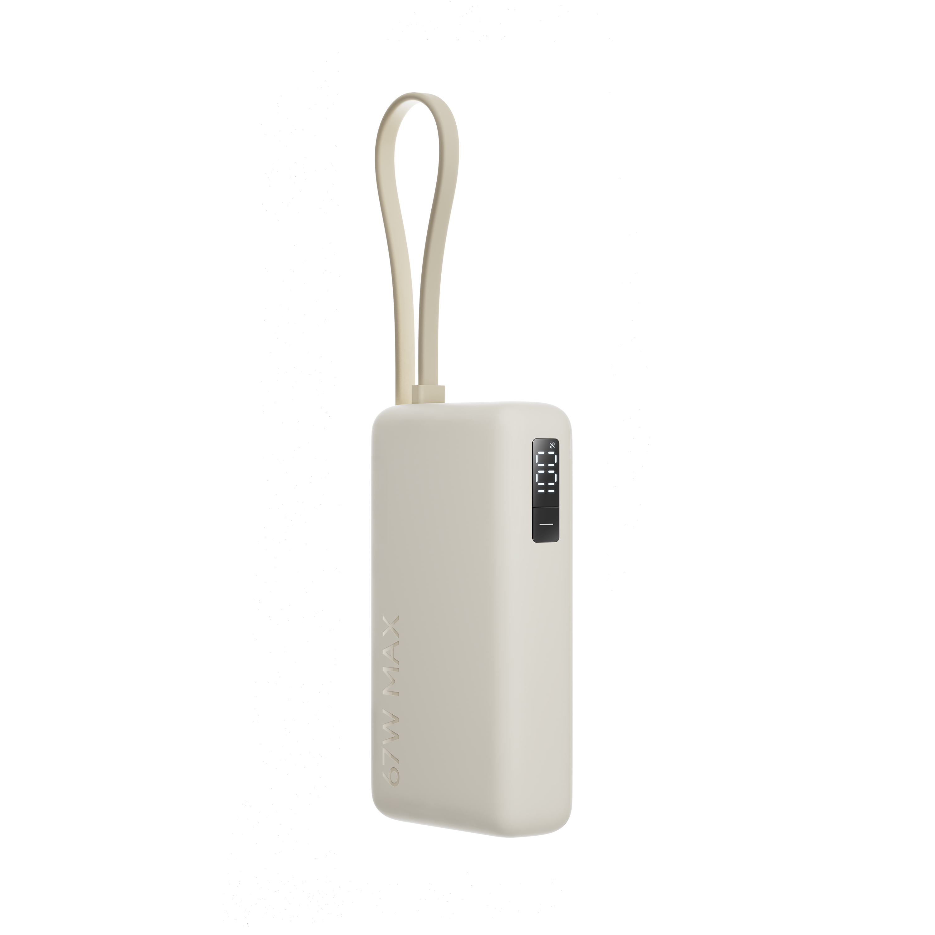 Xiaomi 67W Power Bank 10000 (Integrated Cable) Tan0 
