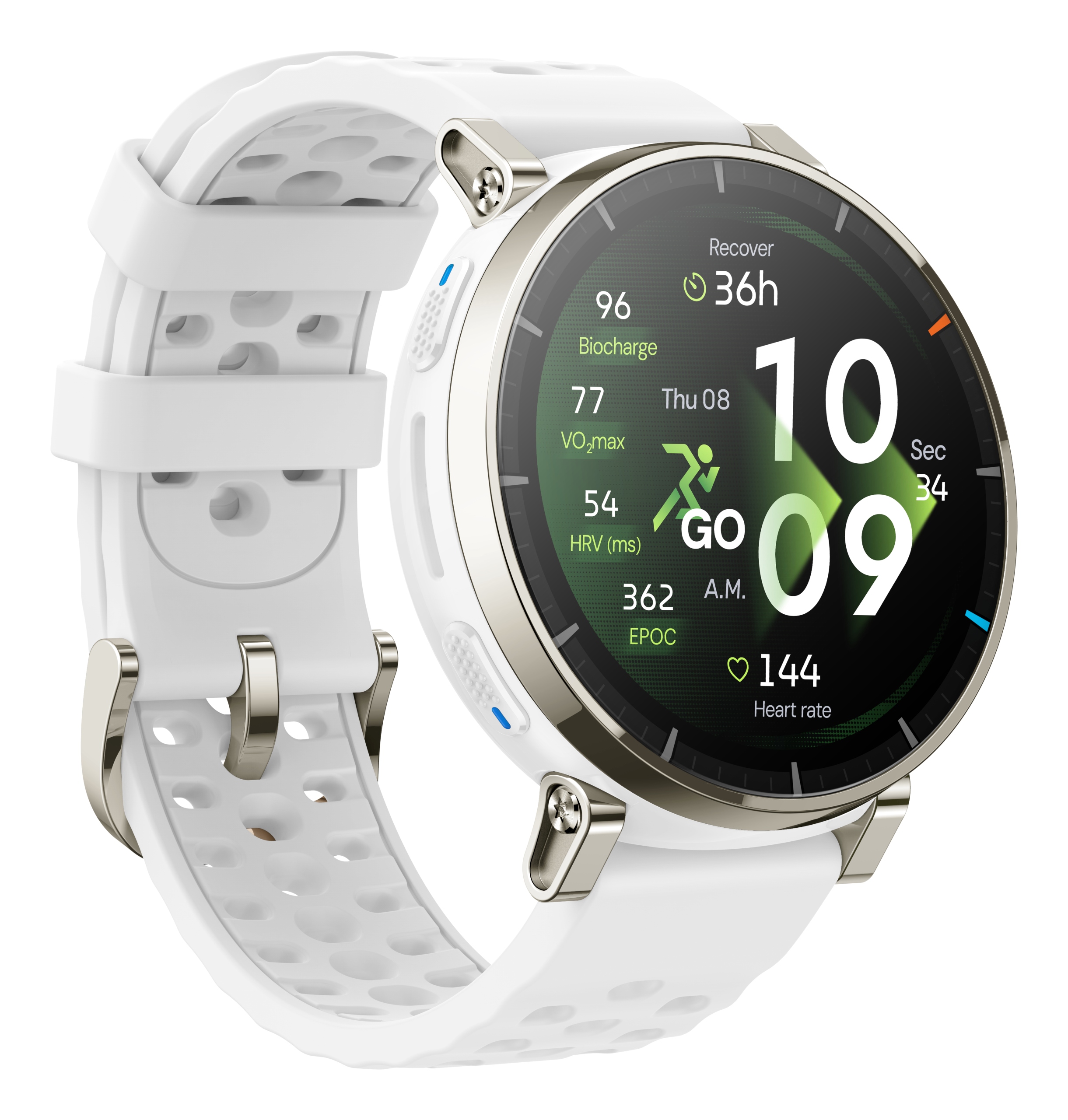 Amazfit Active 3 Premium Aero White2 
