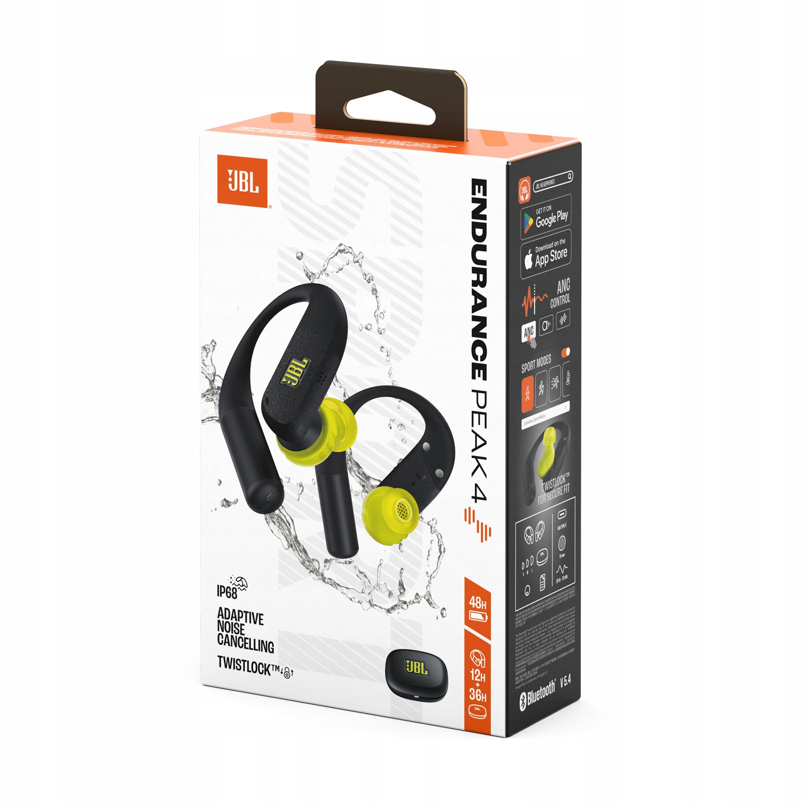 JBL Endurance Peak 4 Black/Lime9 