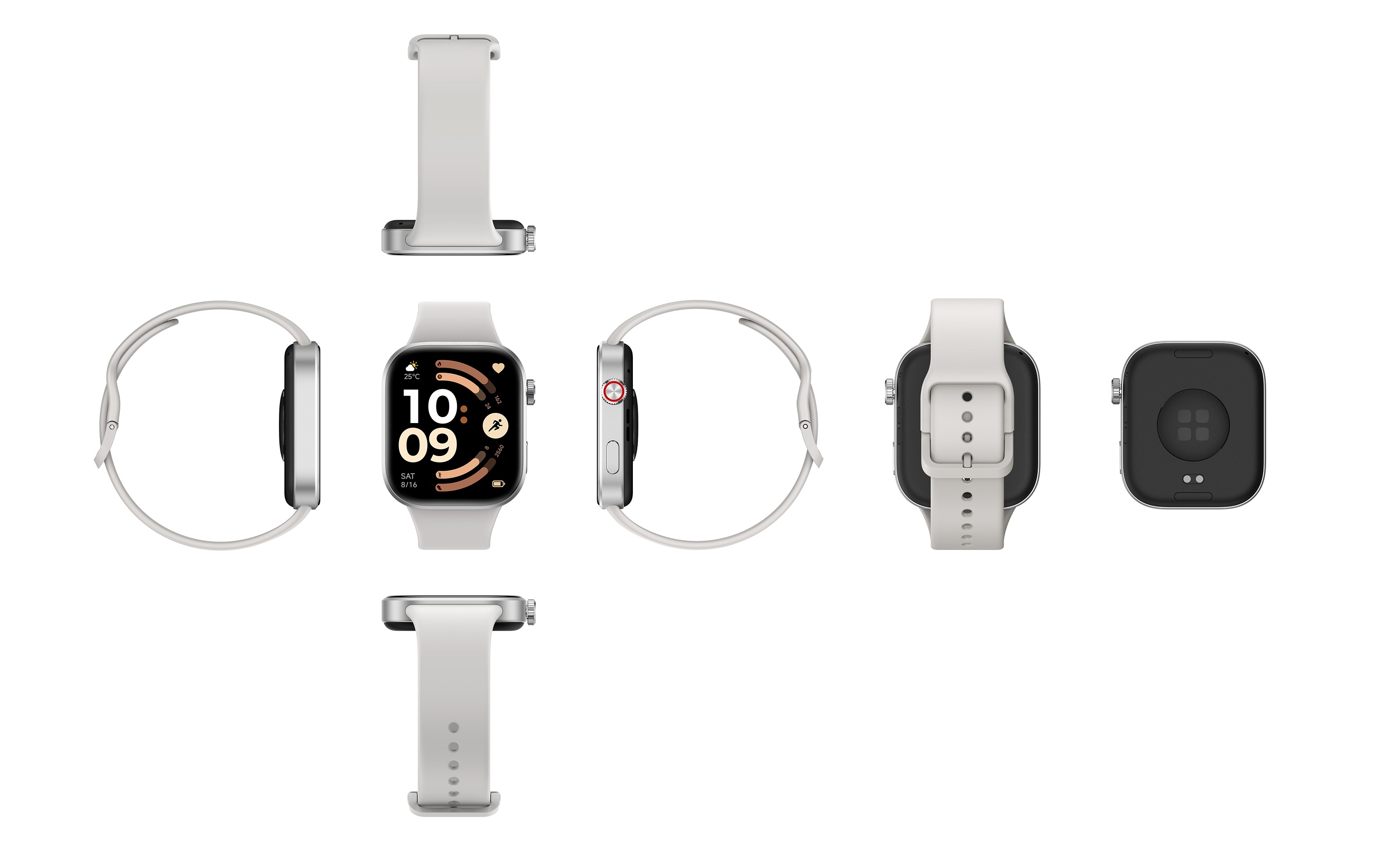 Xiaomi Redmi Watch 6 NFC Silver Gray1 