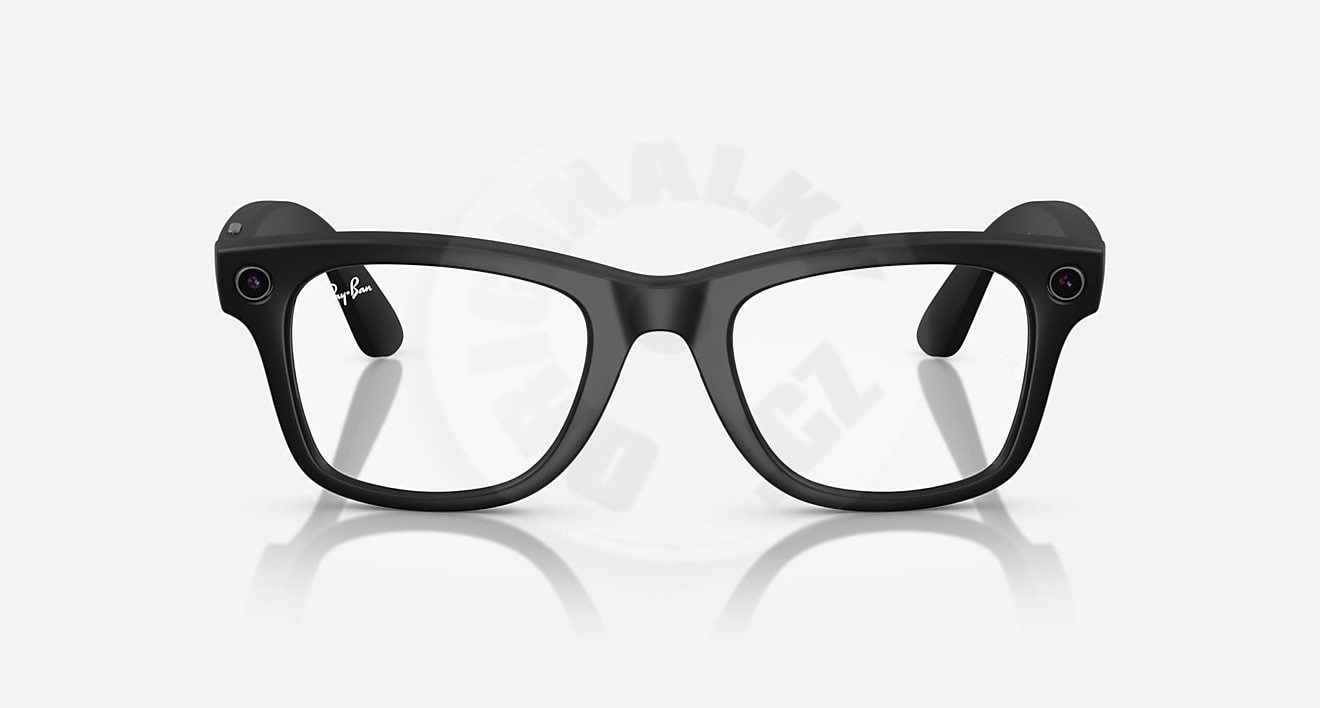 Meta Ray-Ban Gen1 Wayfarer - Matte Black/ Clear to Graphite Green Transitions3 