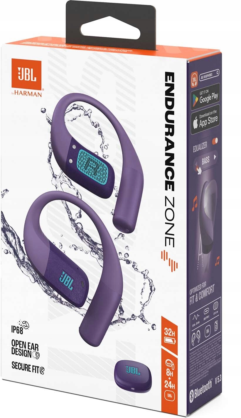 Slúchadlá JBL Endurance Zone Purple5 