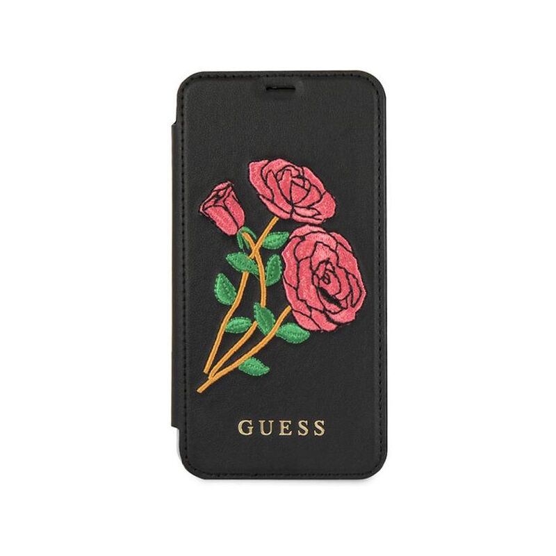 Puzdro iPhone X Guess Black1 