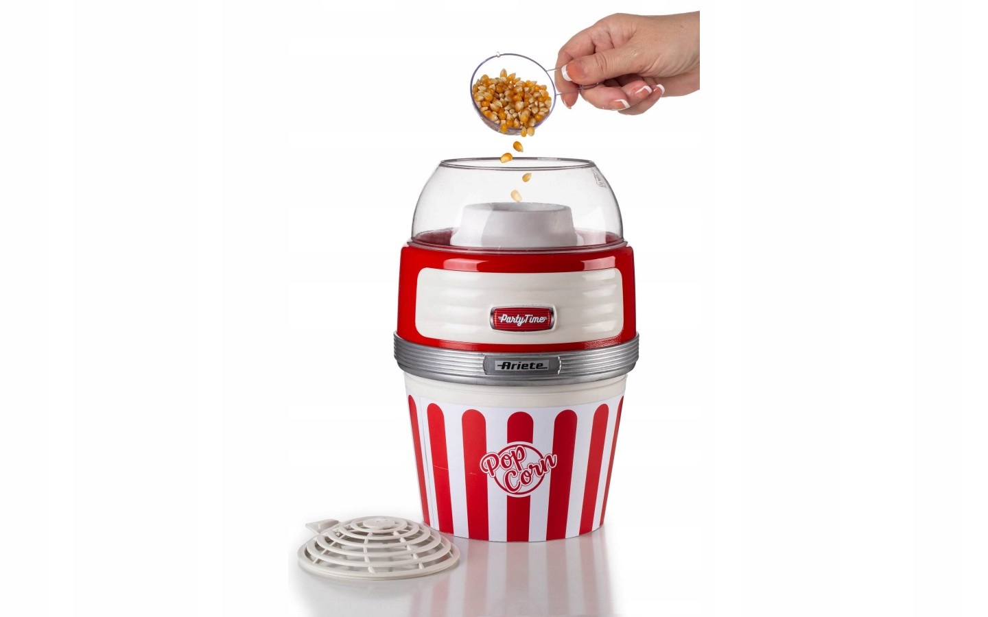 Ariete Party Time Pop Corn XL 2957, červený1 