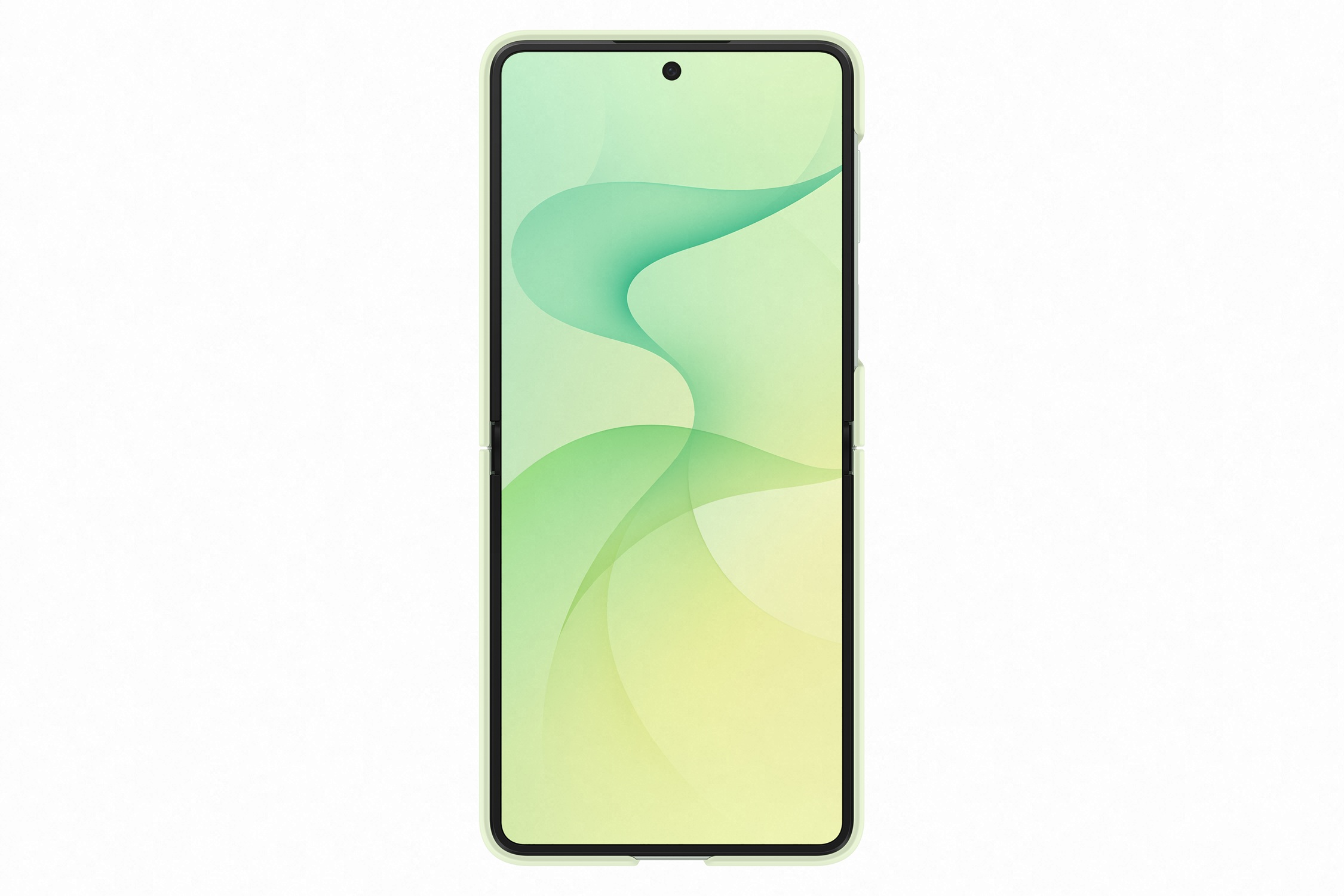 Samsung Silikónový magnetický kryt s držiakom na prst pre Galaxy Z Flip8, Mint2 
