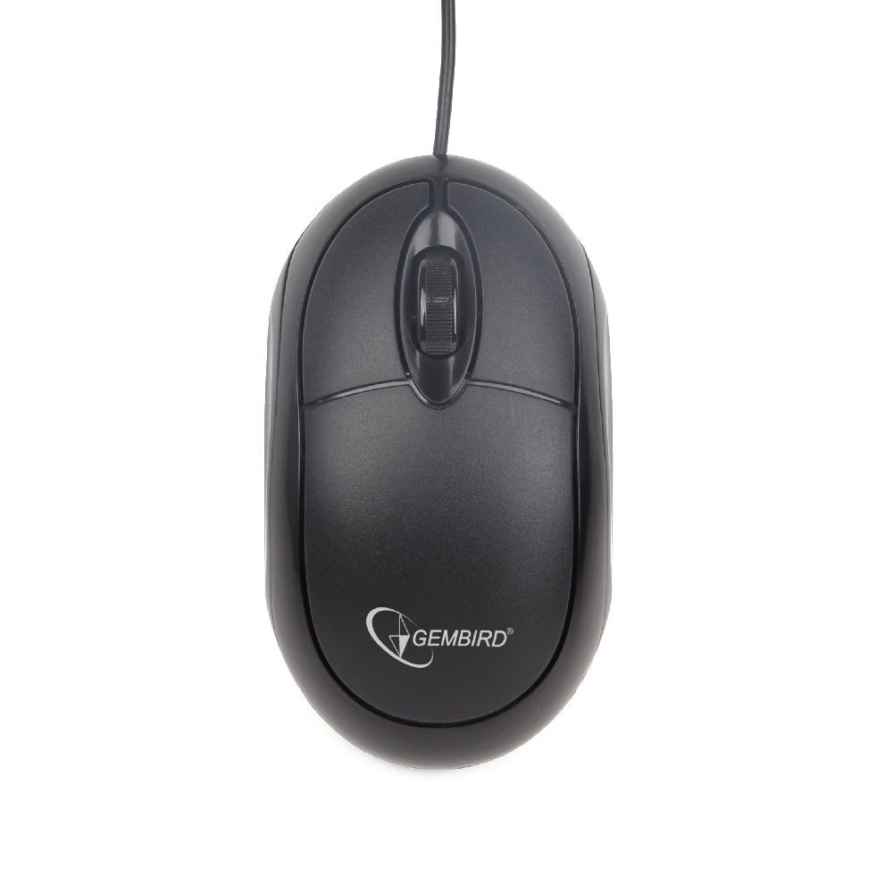 Myš GEMBIRD MUS-U-01,  drôtová,  optická,  vertikálna,  1200-3200 dpi,  USB,  čierna2 