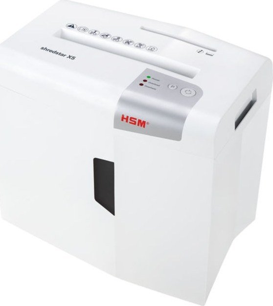 HSM skartovač ShredStar X5 White (velikost řezu 4, 5x30mm,  DIN P-4 (3))0 