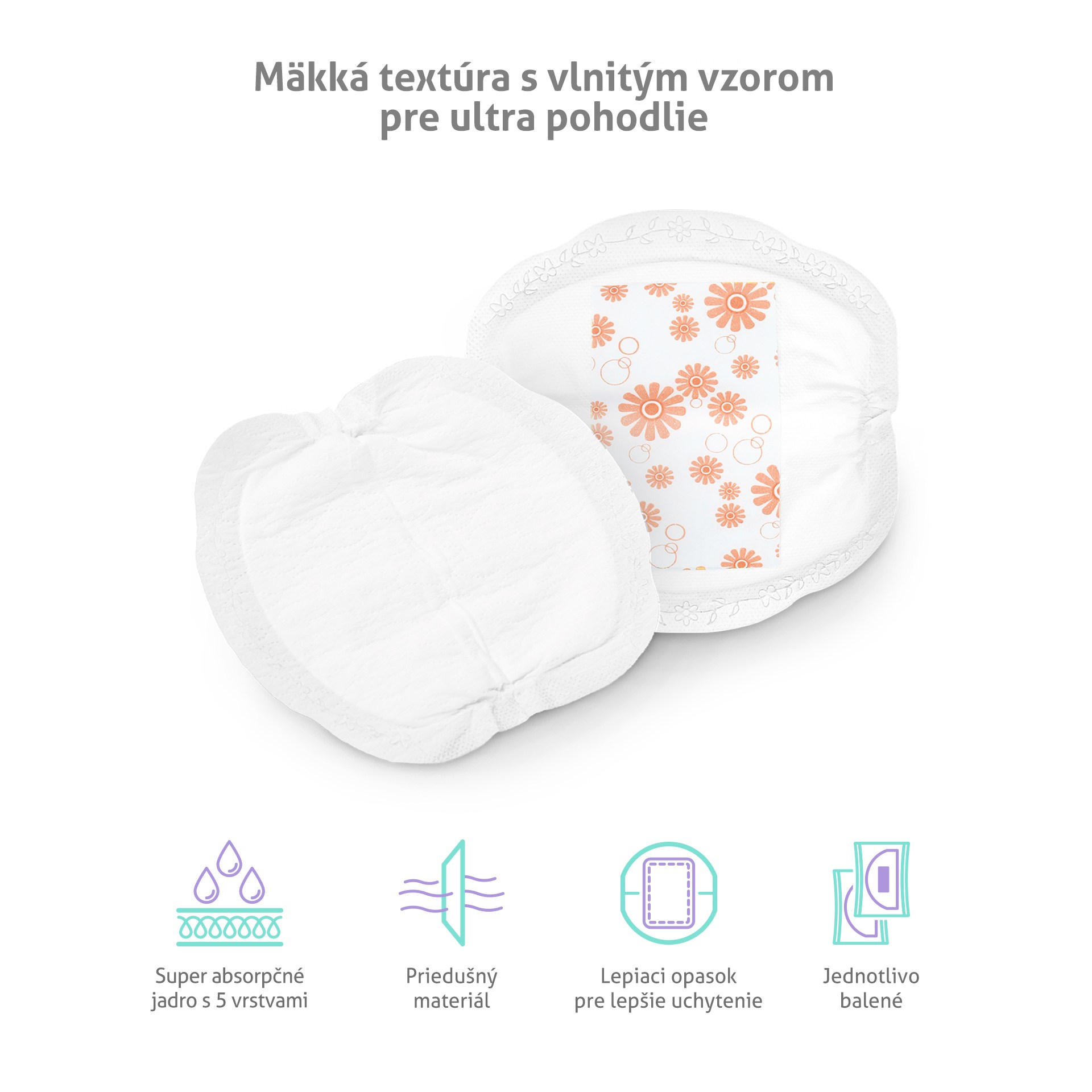 TrueLife Nutrio Breast Pads Premium 50 pack1 