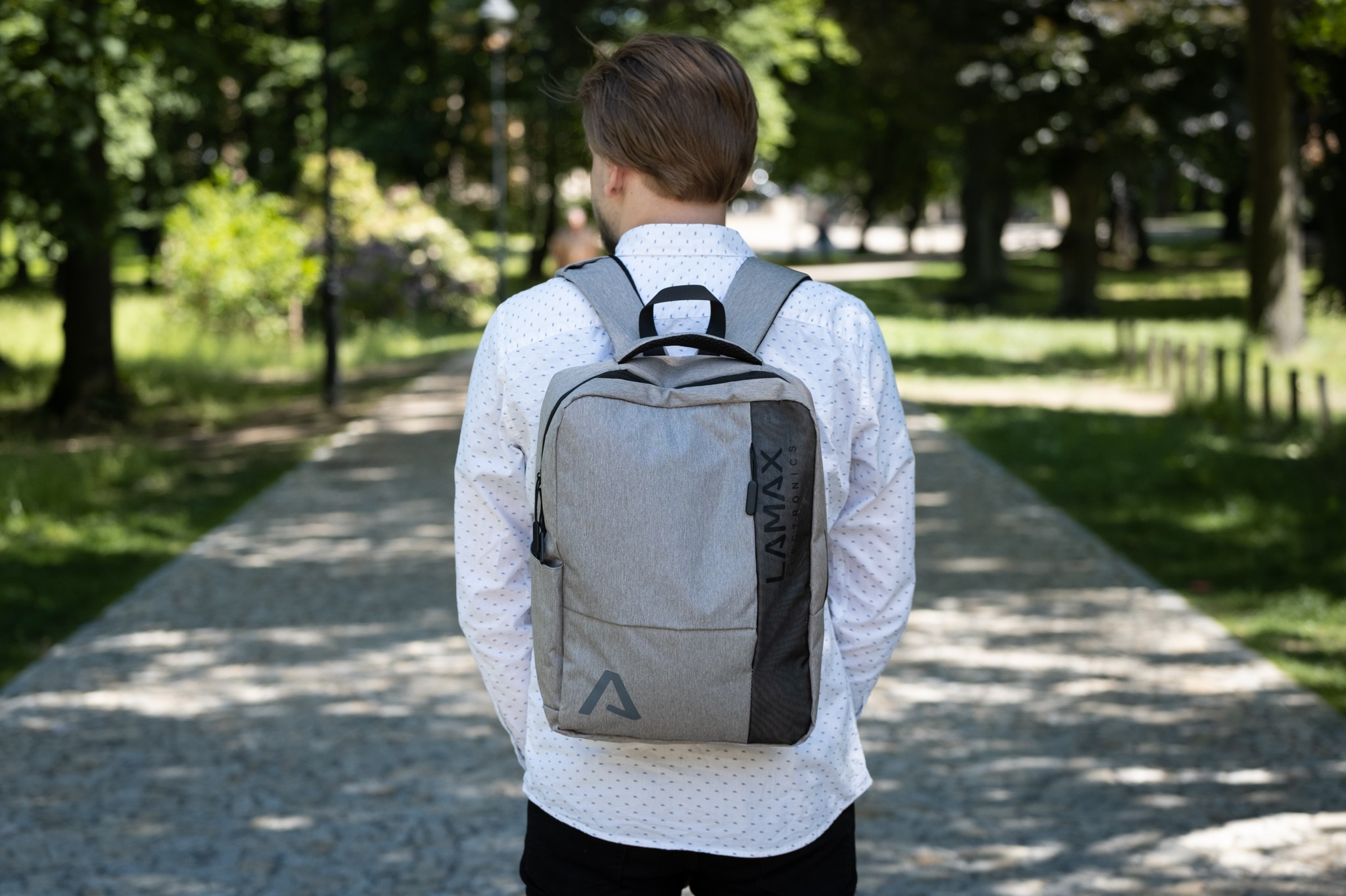 LAMAX Backpack 15 Grey1 