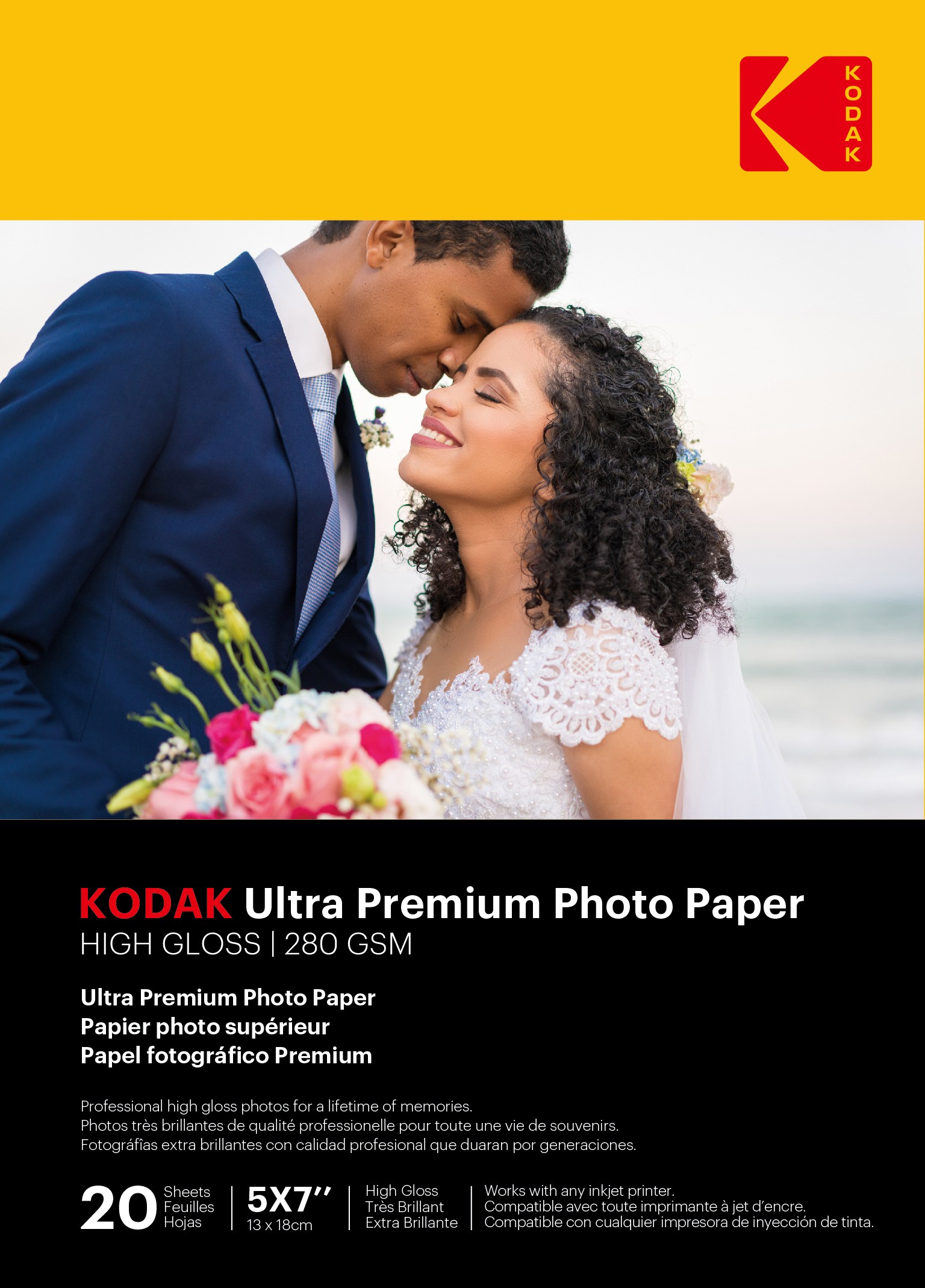 KODAK Picture High Gloss (230g/m2) 10x15cm 100 listov1 